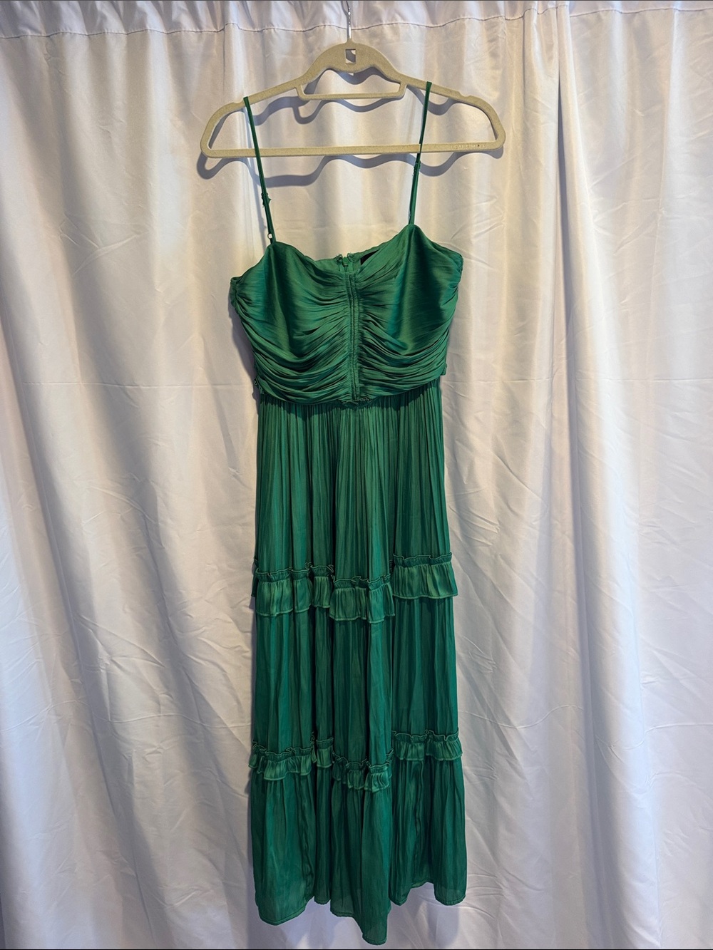 AQUA Spaghetti Strap Maxi Dress